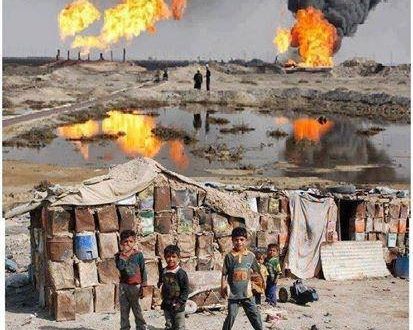 Pollution of air and water and poverty in oil-producing province of Khuzestan