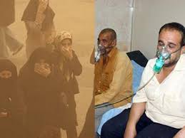 Air pollution and people, Khuzestan, Iran